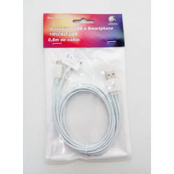 CABLE USB A SMATPHONE Y APPLE +MICRO  USB